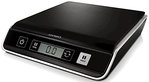 DYMO M5 Paketwaage | bis zu 5 kg | USB Briefwaage mit LCD-Bildschirm | 20 cm x 20 cm von DYMO