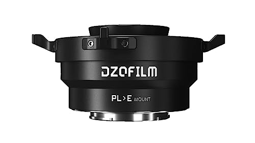Octopus Adapter PL Mount Lens to E Mount Camera (Black) von DZOFILM