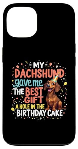 Lustiges Geburtstagsgeschenk Dackel Hund Hülle für iPhone 13 von Dachshund Fun Designs