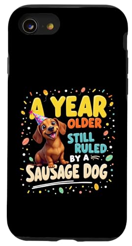 Lustiges Geburtstagsgeschenk Dackel Hund Hülle für iPhone SE (2020) / 7 / 8 von Dachshund Fun Designs