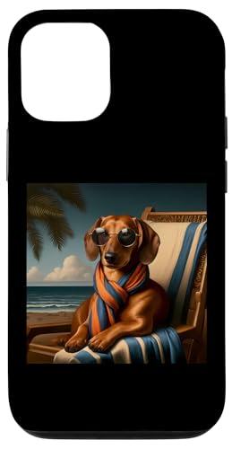 Hülle für iPhone 14 Dackel Shirt Weiner Dog Mom Dad Love Doxie Puppy Cute Tee von Dachshund Gifts and Doggie Shirts