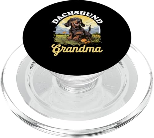 Dackel Dachs Wiener Wursthund Dackel Oma PopSockets PopGrip für MagSafe von Dachshund badger wiener doxie sausage Dog Owner