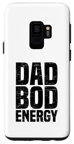 Hülle für Galaxy S9 Dad Bod Energy Vater Opa Onkel Bier trinken von Dad Bod Father Gifts