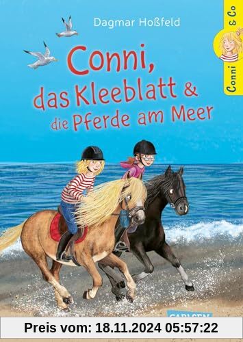 Conni & Co 11: Conni, das Kleeblatt und die Pferde am Meer: Ein spannendes Abenteuer auf dem Reiterhof für Mädchen ab 10 Jahren (11) von Dagmar Hoßfeld