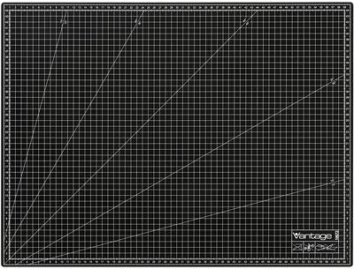 Dahle Schneidematte 45 x 60 cm schwarz VANTAGE Schneidematte A2 (74-10672-20144) von Dahle