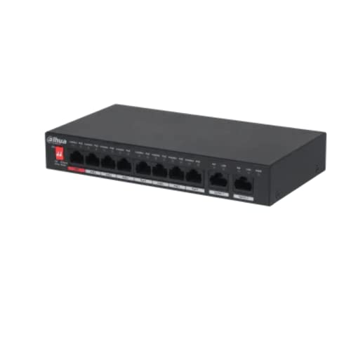 NET Switch 8PORT POE 10/100/1G/PFS3010-8ET-96-V2 DAHUA von Dahua