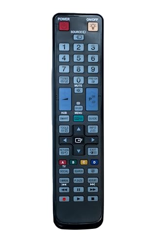 Dakana Fernbedienung für Samsung AA59-00445A ED Fernseher UE60D6505 UE60D6500 UE55D6770 UE55D6750 UE55D6575 UE55D6570 UE55D6545 UE55D6540 UE55D6535 UE55D6530 UE55D6515 UE55D6510 UE55D6505 von Dakana