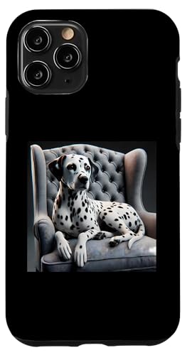 Hülle für iPhone 11 Pro Dalmatiner-Shirt, gepunktet, Hund, Mutter, Vater, Damen, Herren, Kinder von Dalmatian Gifts and Doggie Shirts