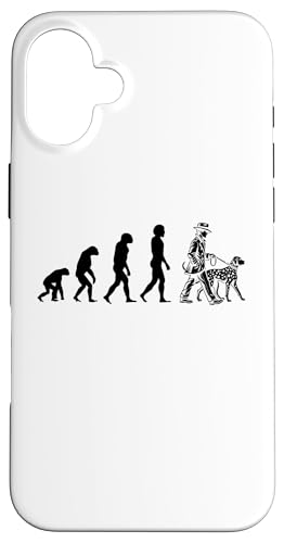 Hülle für iPhone 16 Plus Evolution Dalmatiner Dalmatiner Dally Dog Dal von Dalmatians Dalmatian Dog Lover Gifts