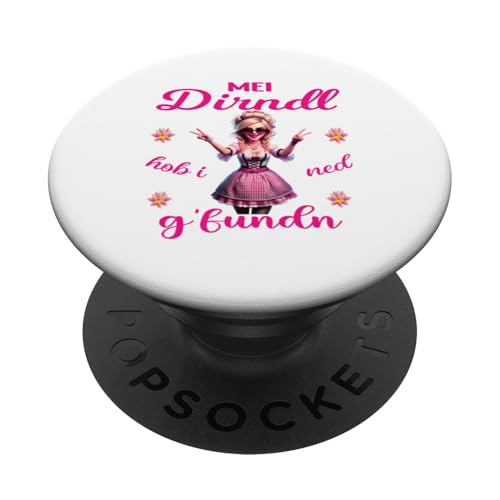 Mei Dirndl Mädchen Lausmadl Ersatz Dirndl Kinder Tracht PopSockets mit austauschbarem PopGrip von Damen Bluse Trachtenshirts bayrische Kostüm Wasen