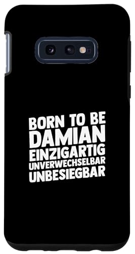 Hülle für Galaxy S10e Vorname Damian von Damian Geschenk