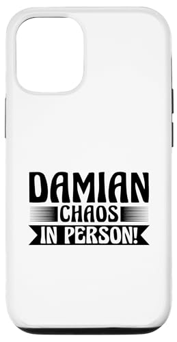 Hülle für iPhone 14 Vorname Damian von Damian Geschenk