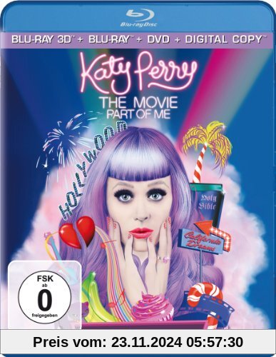 Katy Perry - Part of Me  (OmU)  (+ BR) (+ DVD) (inkl. Digital Copy) [3D Blu-ray] von Dan Cutforth