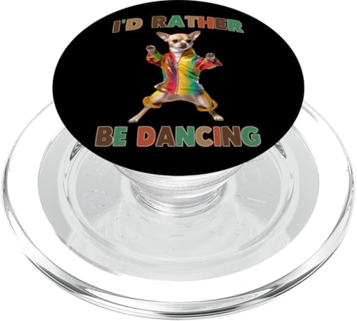 Ich tanze lieber Chihuahua Fun PopSockets PopGrip für MagSafe von Dance Dancing Dancer, click here for more