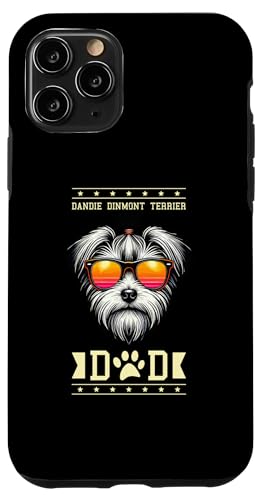 Hülle für iPhone 11 Pro Retro Sonnenbrille Dandie Dinmont Terrier von Dandie Dinmont Terrier Lover Gifts