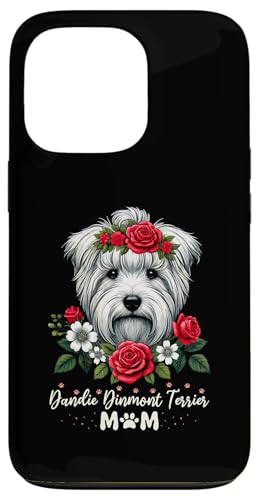 Hülle für iPhone 13 Pro Roses Flowers Dandie Dinmont Terrier von Dandie Dinmont Terrier Lover Gifts