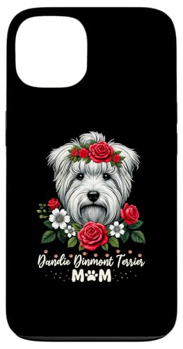 Hülle für iPhone 13 Roses Flowers Dandie Dinmont Terrier von Dandie Dinmont Terrier Lover Gifts