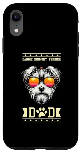 Hülle für iPhone XR Retro Sonnenbrille Dandie Dinmont Terrier von Dandie Dinmont Terrier Lover Gifts