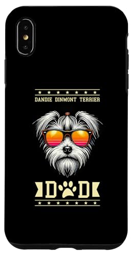 Hülle für iPhone XS Max Retro Sonnenbrille Dandie Dinmont Terrier von Dandie Dinmont Terrier Lover Gifts