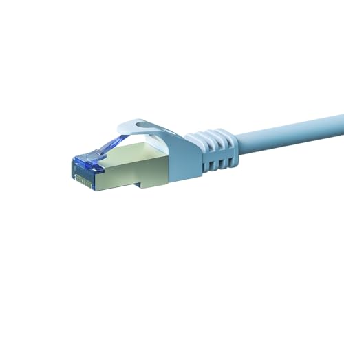 Danicom CAT 6a Netzwerkkabel LSOH - S/FTP - 2 Meter - Weiß, POE, Ethernet, LAN, Patchkabel, Datenkabel, RJ45 - für Serverschränke, Switches, Router, Modems! von Danicom