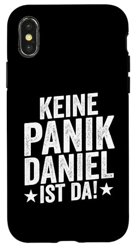 Hülle für iPhone X/XS Vorname Daniel von Daniel Geschenk
