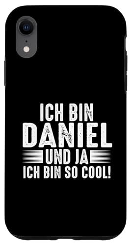 Hülle für iPhone XR Vorname Daniel von Daniel Geschenk