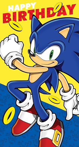 Danilo Promotions LTD Sonic the Igel, Generic, Geburtstagskarte von Danilo Promotions LTD