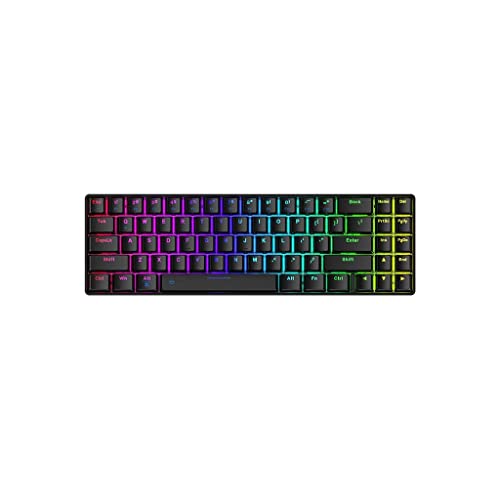 Dareu Kabellose mechanische Tastatur EK871 Bluetooth + 2.4G RGB (schwarz) von DAREU