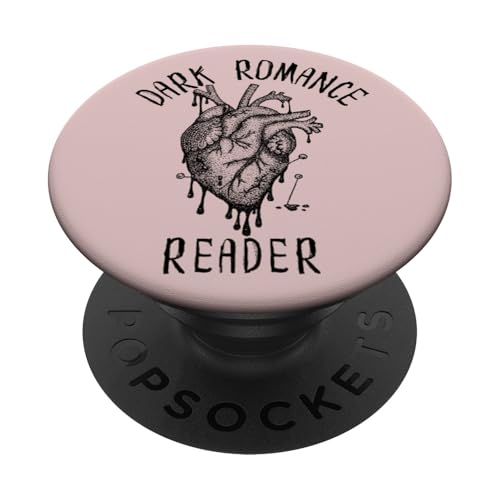 Dark Romance Reader Dunkle ästhetische gotische Liebe PopSockets Klebender PopGrip von Dark Romance Reader Designs and Motifs