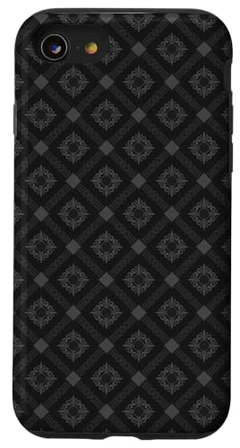 Hülle für iPhone SE (2020) / 7 / 8 Dark Academia Victorian Gothic Elegant Schwarz Viktorianisches Motiv von Dark Victorian Aesthetic Victorian Goth Designs