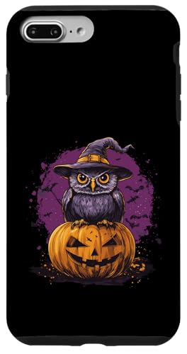 Hülle für iPhone 7 Plus/8 Plus Lustige Halloween Eule von Dark owl love