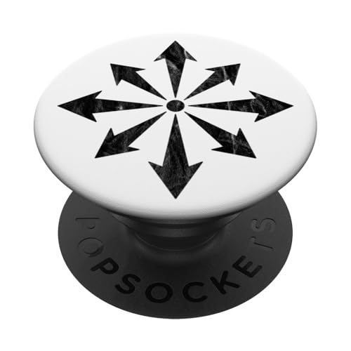 The Chaos Star - Der Chaosstern - v1 vintage PopSockets Klebender PopGrip von DarkPopArt