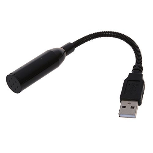 Darmlly Mini-USB-Mikrofon Fuer PC Skype Desktop Computer Laptop Schwarz von Darmlly