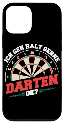 Hülle für iPhone 12 mini Dart Ich geh halt gerne Darten ok Darts Dartsport von Dart Darts Dartspieler Dartsport