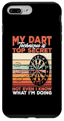 Hülle für iPhone 7 Plus/8 Plus Lustiges Darts Technik Ist Top Secret Dart Spieler von Dartspieler Dart Geschenke