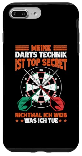 Hülle für iPhone 7 Plus/8 Plus Lustiges Darts Technik Ist Top Secret Dart Spieler von Dartspieler Dart Geschenke