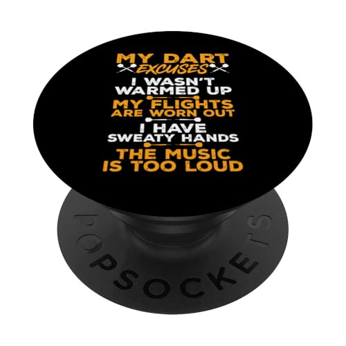 Lustiges Darts Technik Ist Top Secret Dart Spieler PopSockets Klebender PopGrip von Dartspieler Dart Geschenke