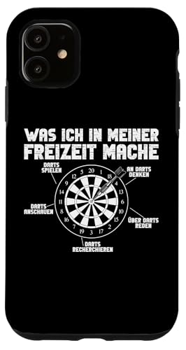 Hülle für iPhone 11 Darts Spielen Darts Anschauen Dart Spieler von Dartspieler Darter Dart Geschenke