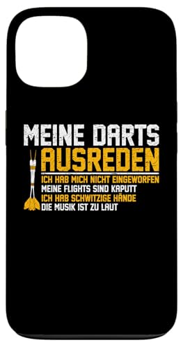 Hülle für iPhone 13 Lustiges Darts Ich Hab Schwitzige Hände von Dartspieler Darter Dart Geschenke