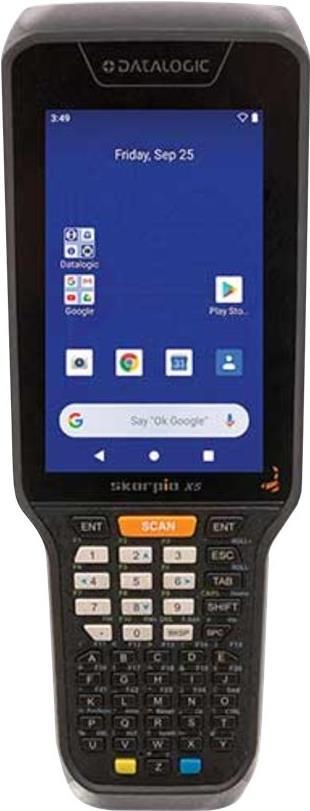 Datalogic Skorpio X5 - Datenerfassungsterminal - robust - Android 10 - 64 GB - 10.9 cm (4.3") Farbe TFT (800 x 480) - Kamera auf R�ckseite - Barcodeleser - (2D-Imager) - USB-Host - microSD-Steckplatz - Wi-Fi, NFC, Bluetooth von Datalogic