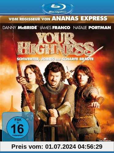 Your Highness - Schwerter, Joints und scharfe Bräute [Blu-ray] von David Gordon Green