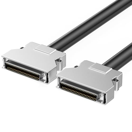 Dawutocap Hochwertiges PVC SCSI Kabel SCSI Buchse Vergoldeter Stift Für Stabile Datenübertragung SCSI Scannerkabel SCSI Brennerkabel von Dawutocap