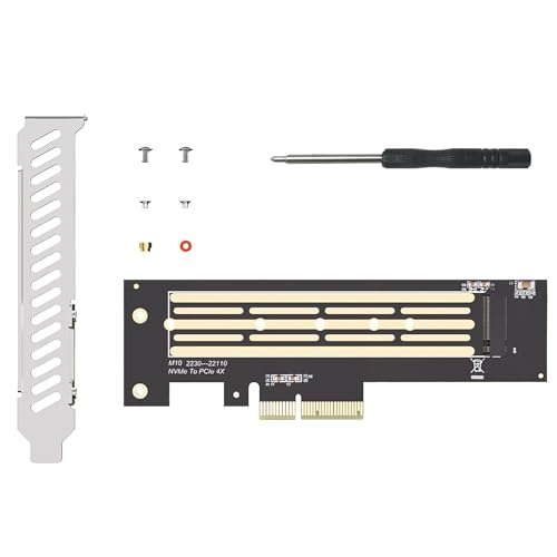 Dawutocap PCIE Solid States Disk Adapter PCIe4.0 Erweiterungskarten Mit Halterung Für 2230 2242 2260 2280 Solid States Disk von Dawutocap