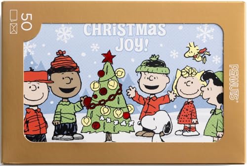 DaySpring - Peanuts Gang: Christmas Joy! Inspirierende Karten mit Umschlägen (J9694), 50 Stück von DaySpring