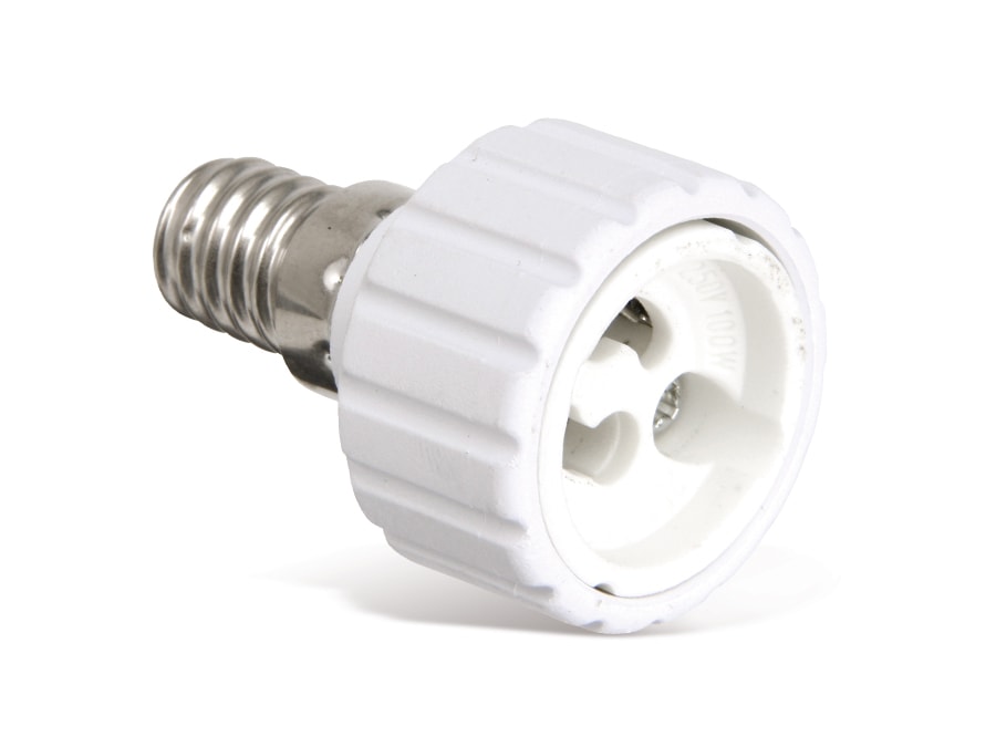 DAYLITE Fassungsadapter E14 zu GU10 DAYLITE Fassungsadapter E14 zu GU10 von Daylite
