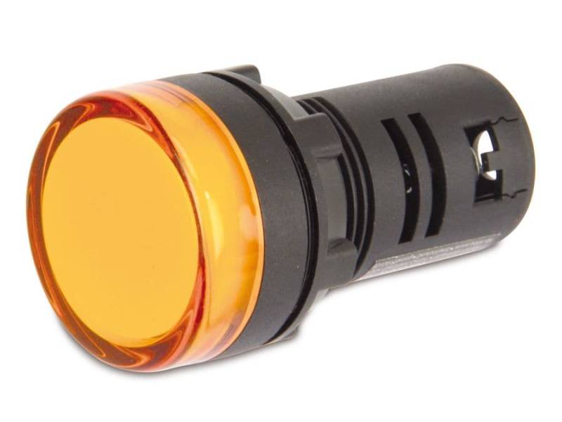 DAYLITE LED-Signalleuchte, Kontrollleuchte LSL-2912Y, 12 V, gelb von Daylite