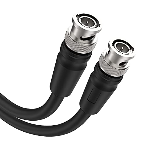 Dbilida 12G SDI Kabel 15 M, 4K SDI Video Kabel RG11 75ohm BNC Kabel 16AWG Unterstützt 12G / 6G / 3G-SDI/HD-SDI für Video-Sicherheitskamera, Blackmagic SDI Converter von Dbilida