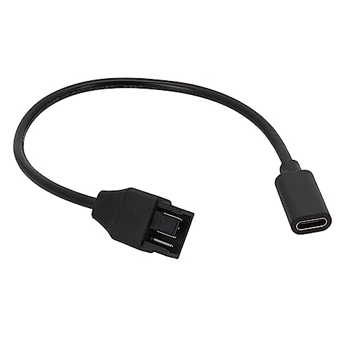 Ddujbtp USB C Lüfter Adapterkabel Typ C Auf 3-polig 4-polig PC Lüfter Stromkabel Adapter Für Computer Lüfter Zubehör von Ddujbtp