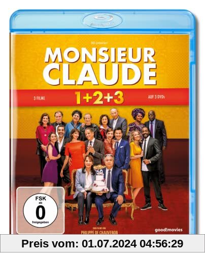 Monsieur Claude - Box 1-3 [Blu-ray] von De, Chauveron Philippe