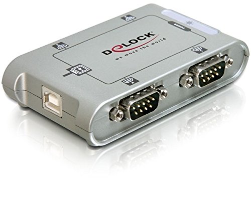 DeLOCK Adapter USB 2.0 zu 4 Port Seriell Hub von DeLOCK